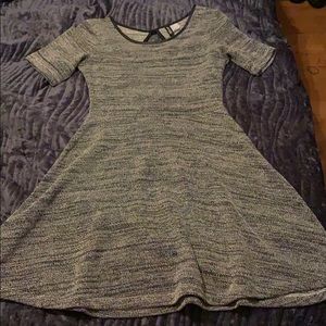 H&M Grey Short Sleeve Dress